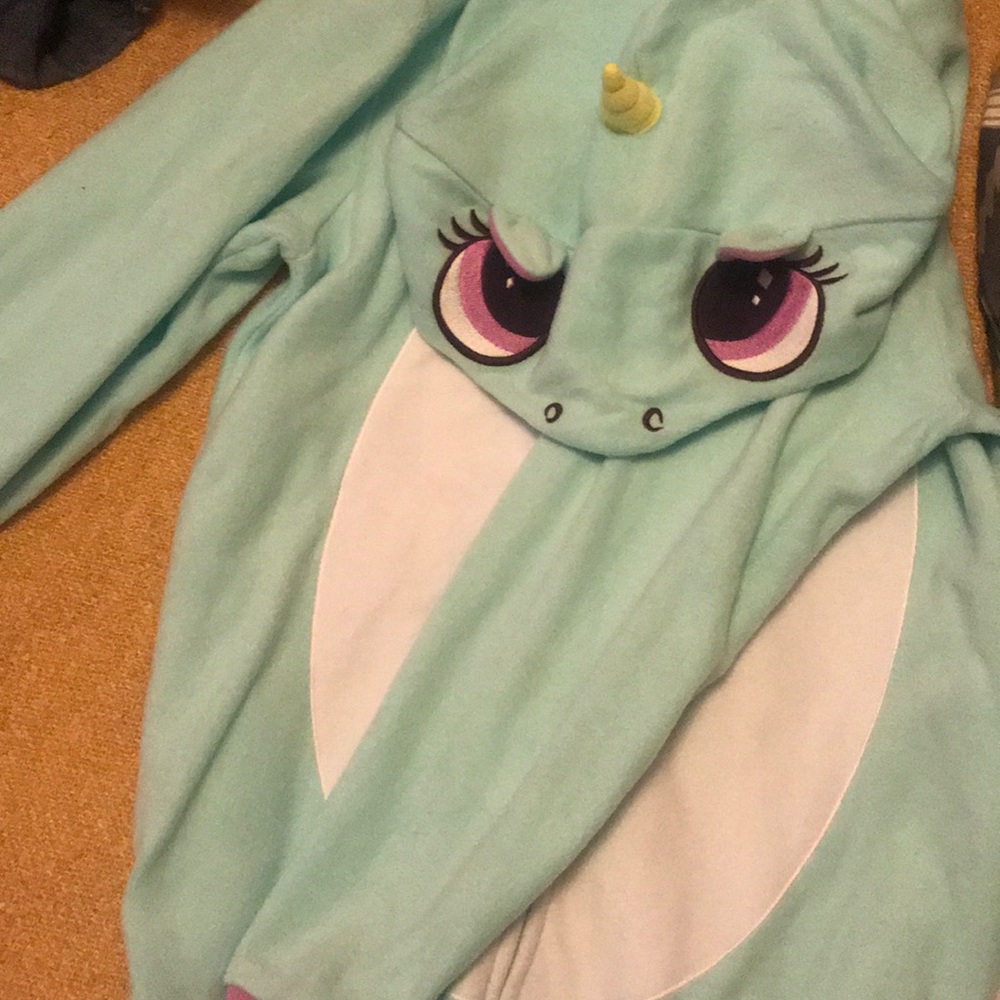 Kids unicorn onesie